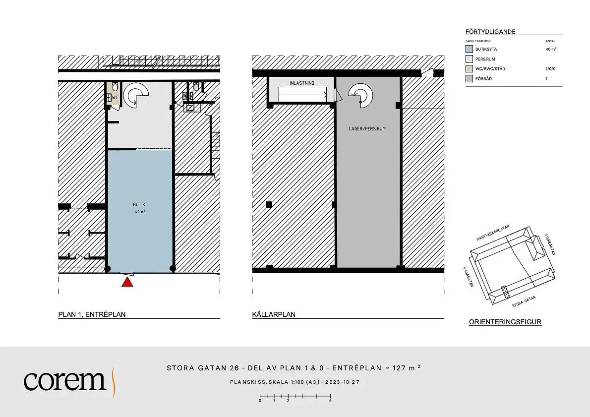 lediga lokaler i Västerås kommun, Västerås centrum – 127 kvm (bild 3)